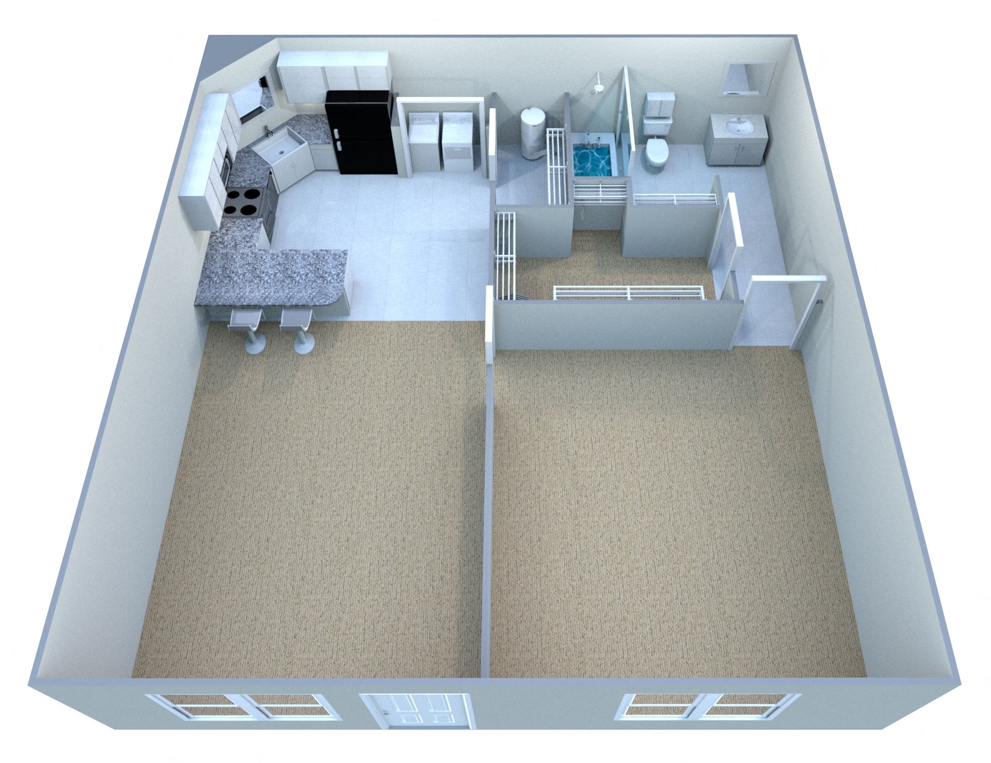Suite A Floorplan